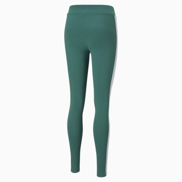 Iconic T7 Women's Leggings, Blue Spruce, extralarge-GBR