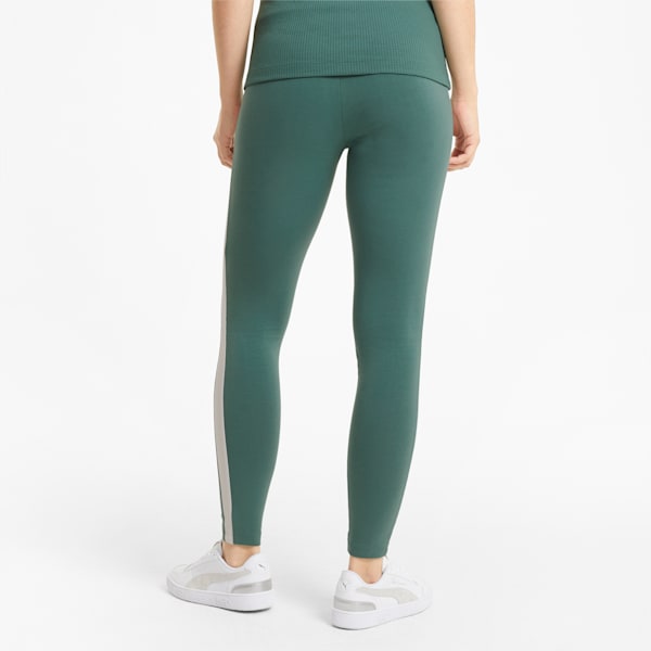 Iconic T7 Women's Leggings, Blue Spruce, extralarge-GBR