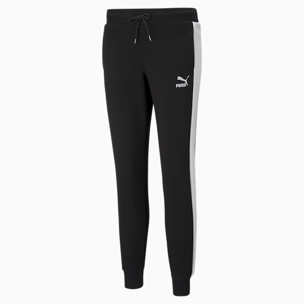 Pants de chándal Iconic T7 para mujer, Puma Black, extralarge