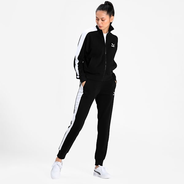 Iconic T7 Women's Trackpants, Puma Black, extralarge-IND