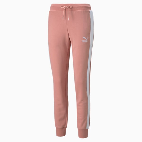 Iconic T7 Women's Track Pants, Rosette