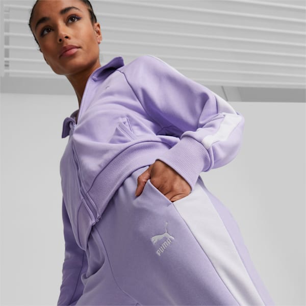 Iconic T7 Women's Trackpants, Vivid Violet, extralarge-IND