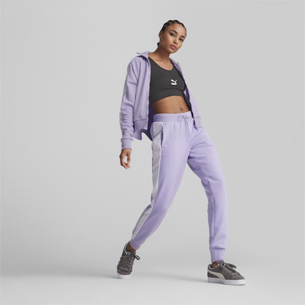 Iconic T7 Women's Track Pants, Vivid Violet, extralarge