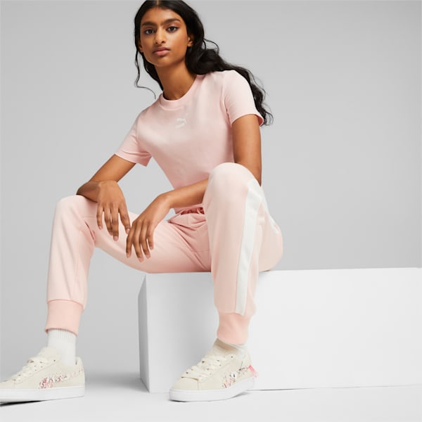 Iconic T7 Women's Track Pants, Rose Dust, extralarge