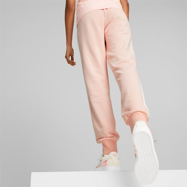 Iconic T7 Women's Track Pants, Rose Dust
