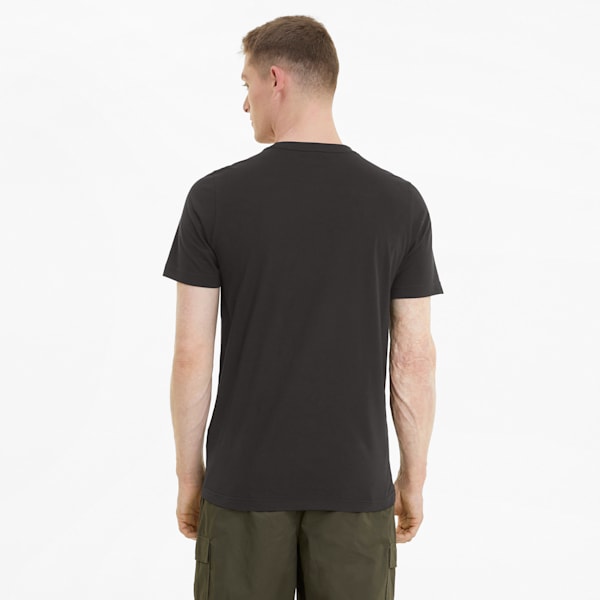 Classics Men's Logo Tee, Puma Black, extralarge