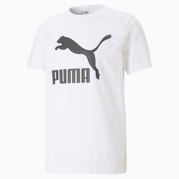 メンズ CLASSICS ロゴ Tシャツ, Puma White, extralarge