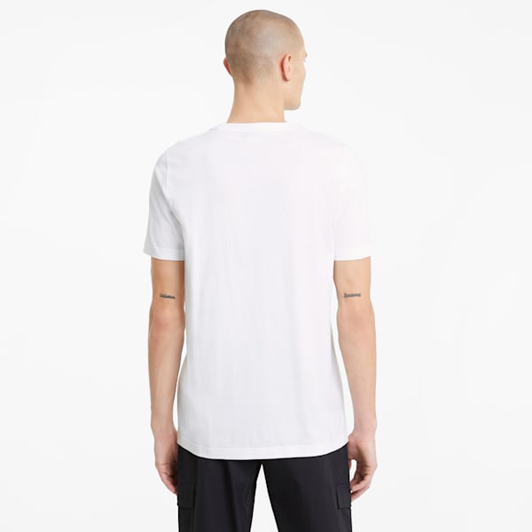 Classics Men's Logo Tee, Puma White, extralarge