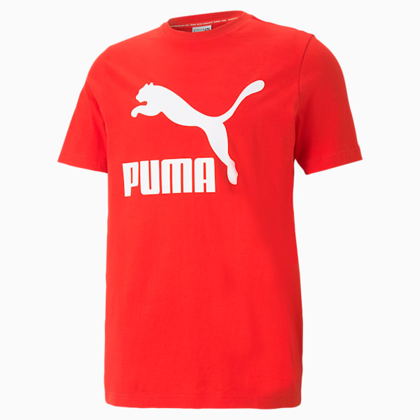 Playera Classics Logo PUMA para Hombre, High Risk Red, extralarge