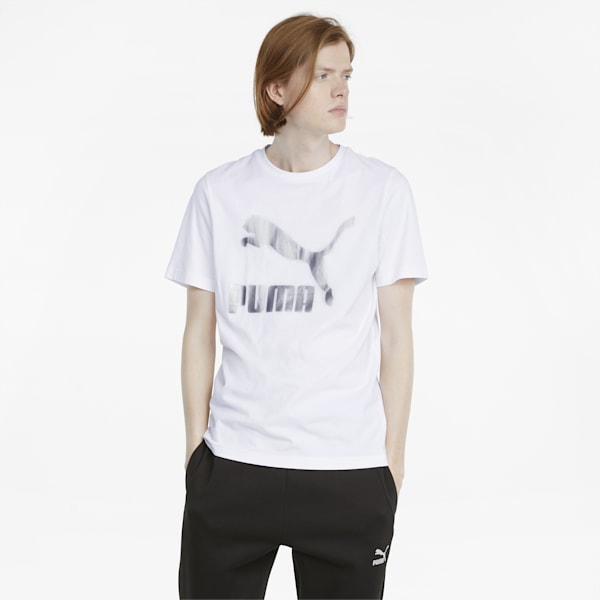 CLASSICS ロゴ Tシャツ, Puma White-matte, extralarge-IND