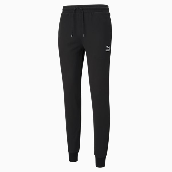 Classics Mens' Cuffed Sweatpants, Puma Black, extralarge