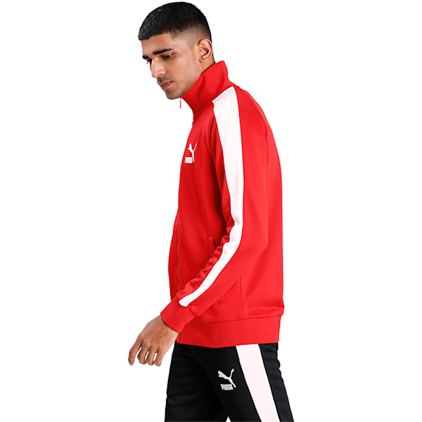 Iconic T7 Men's Track Jacket, High Risk Red, extralarge-IND