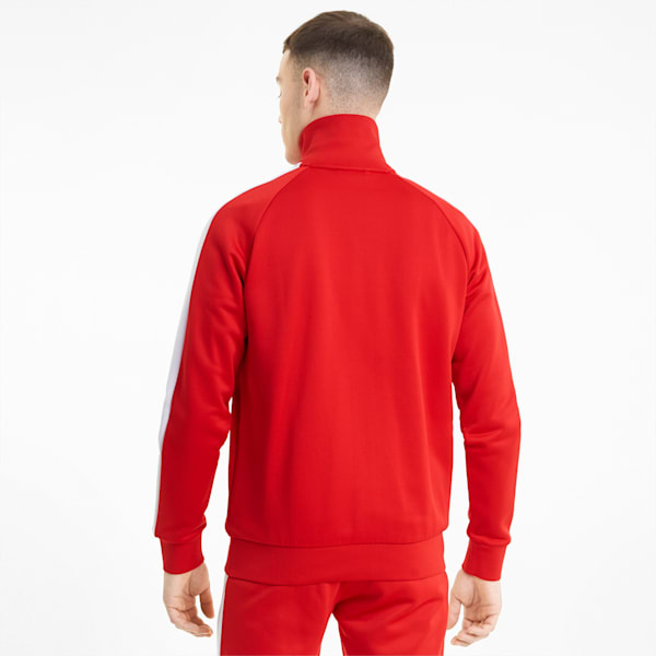 Chamarra de pista Iconic T7 para hombre, High Risk Red, extralarge