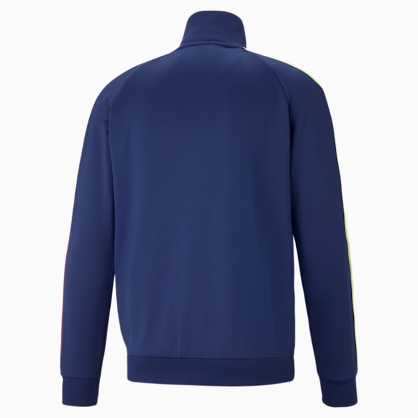 Iconic T7 Regular Fit Men's Track Jacket, Elektro Blue, extralarge-IND