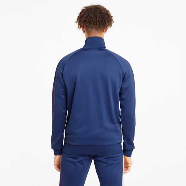 Iconic T7 Regular Fit Men's Track Jacket, Elektro Blue, extralarge-IND