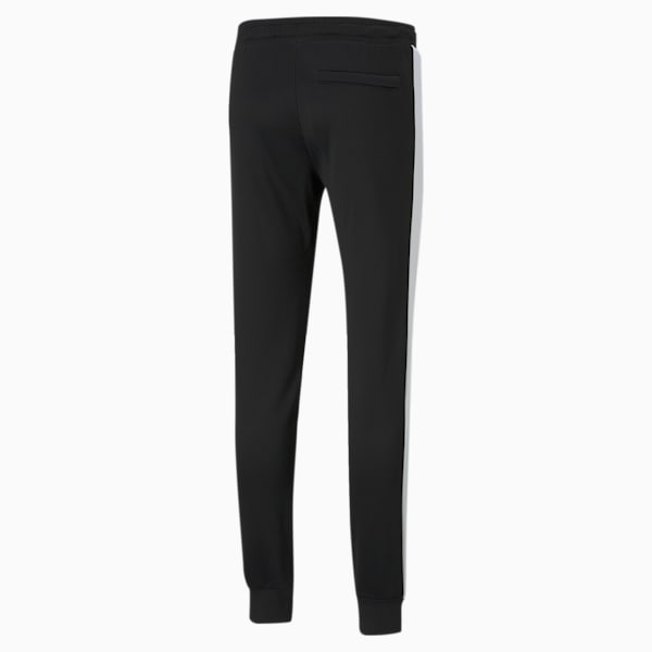 Iconic T7 Slim Fit Men's Track Pants, Puma Black, extralarge-AUS