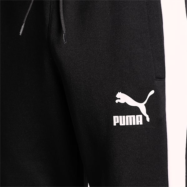 Iconic T7 Slim Fit Men's Track Pants, Puma Black, extralarge-IND