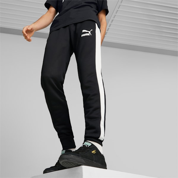 Iconic T7 Men's Track Pants, Puma Black, extralarge-GBR
