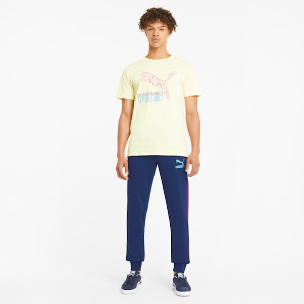 Iconic T7 Men's Track Pants, Elektro Blue, extralarge