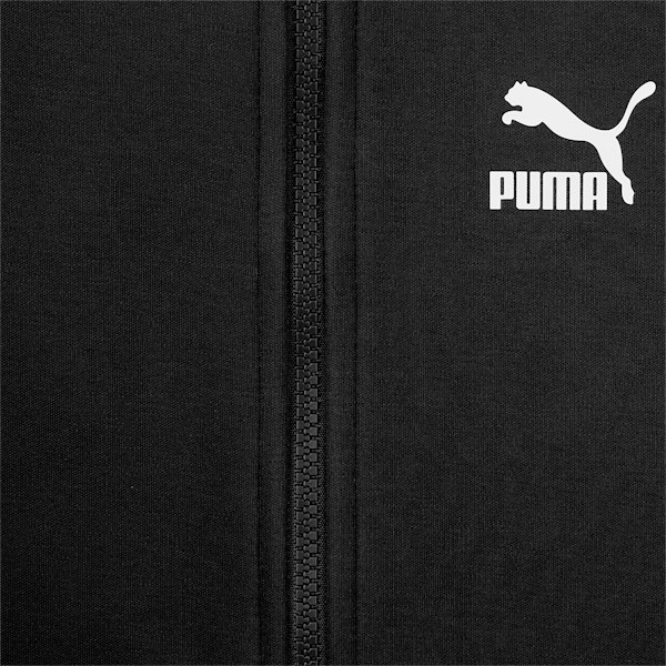 Iconic T7 Unisex Track Jacket, Puma Black-Puma White, extralarge-IND