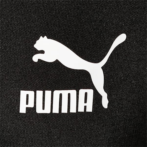 Chamarra de pista Iconic T7 juvenil, Puma Black-Puma White, extralarge
