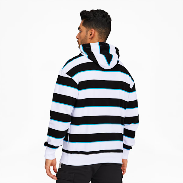 Puma striped hoodie cheap