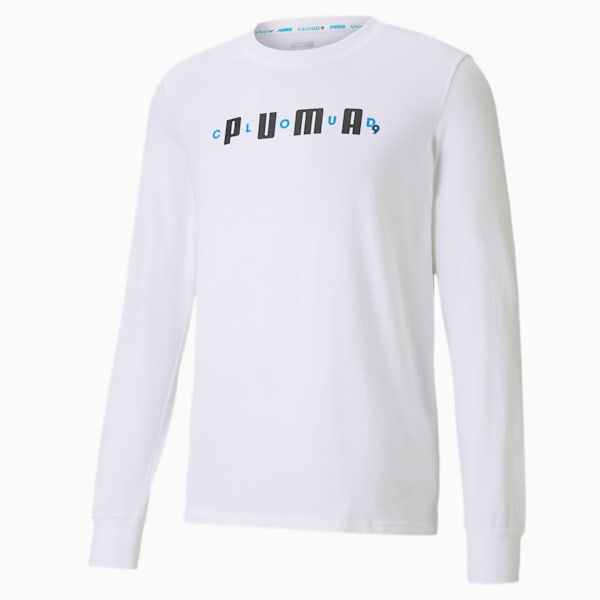 PUMA x CLOUD9 One Hit KO Men's Tee, Puma White, extralarge