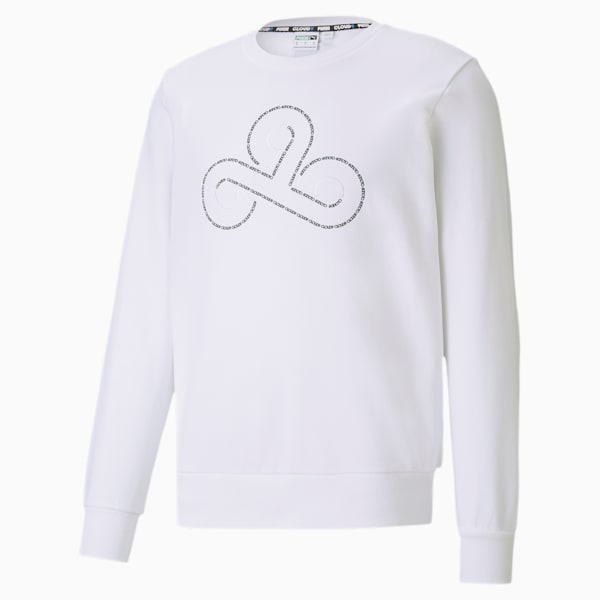 PUMA x CLOUD9 Disconnect Men's Crewneck Sweatshirt, Puma White, extralarge