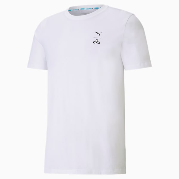 Cloud 9 Corrupted Men's T-Shirt, Puma White, extralarge-IND