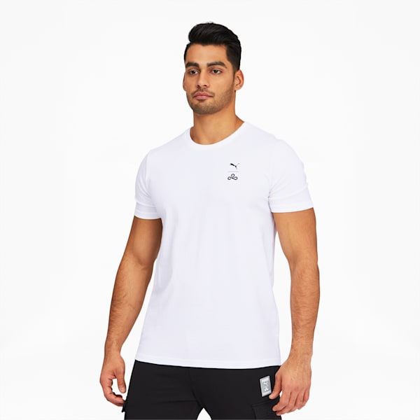 PUMA x CLOUD9 Corrupted Men's Tee, Puma White, extralarge