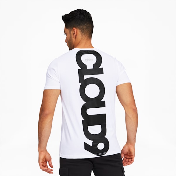 PUMA x CLOUD9 Corrupted Men's Tee, Puma White, extralarge