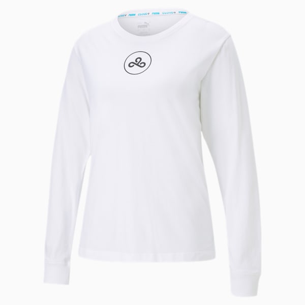 PUMA x CLOUD9 Women's Tee, Puma White, extralarge