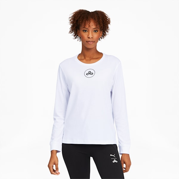 PUMA x CLOUD9 Women's Tee, Puma White, extralarge