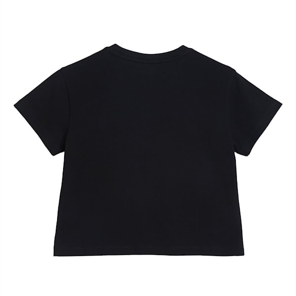 GRL Kid's   T-shirt, Puma Black, extralarge-IND