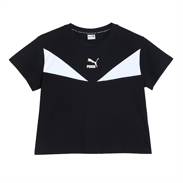 GRL Kid's   T-shirt, Puma Black, extralarge-IND