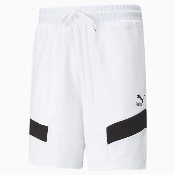 Iconic MCS Baby Terry Men's Shorts, Puma White, extralarge-IND