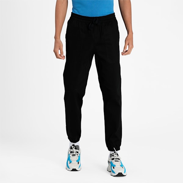 Downtown Twill Men's Track Relaxed Pants | PUMA