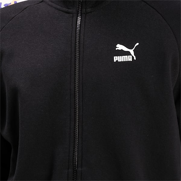 Classics Graphic T7 Printed Men's Jacket, Puma Black-AOP, extralarge-IND