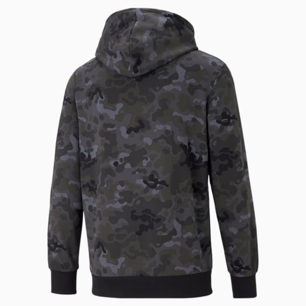 Sudadera Classics Graphic Printed para Hombre, Puma Black, extralarge