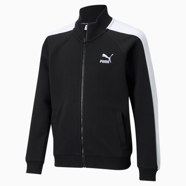 Classics T7 Girls' Track Jacket, Puma Black, extralarge