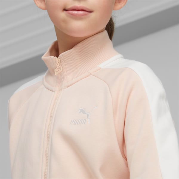 Classics T7 Girl's Track Jacket, Rose Dust, extralarge-IND