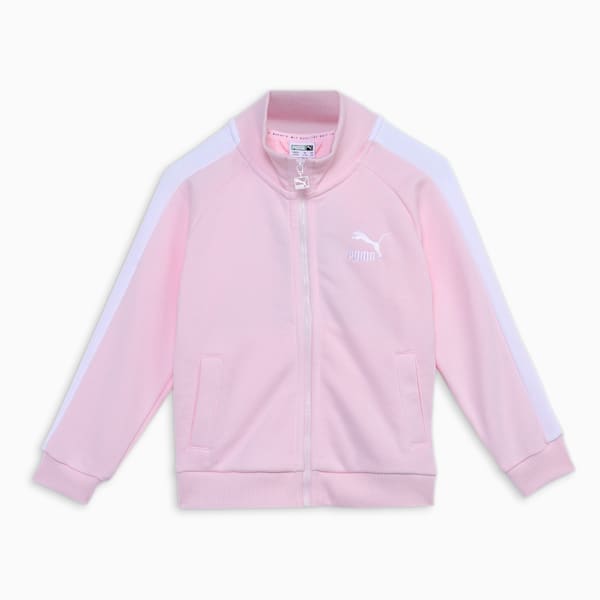 Classics T7 Girl's Track Jacket, Whisp Of Pink, extralarge-IND