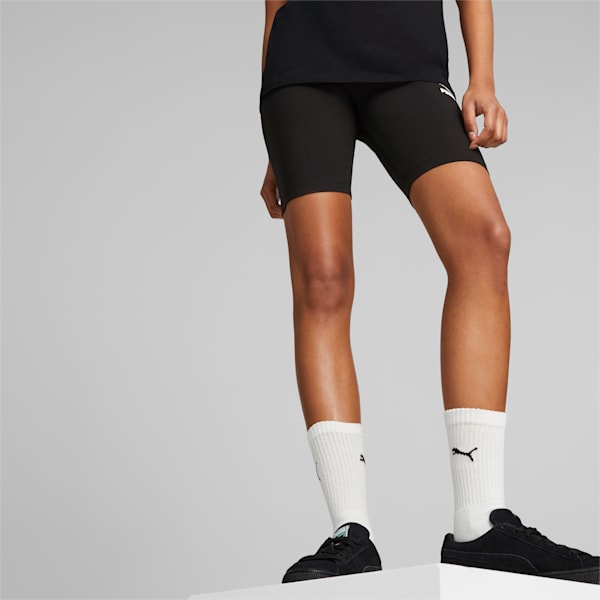 PUMA T7 High Waist Shiny Leggings, | Black Women‘s Leggings | YOOX
