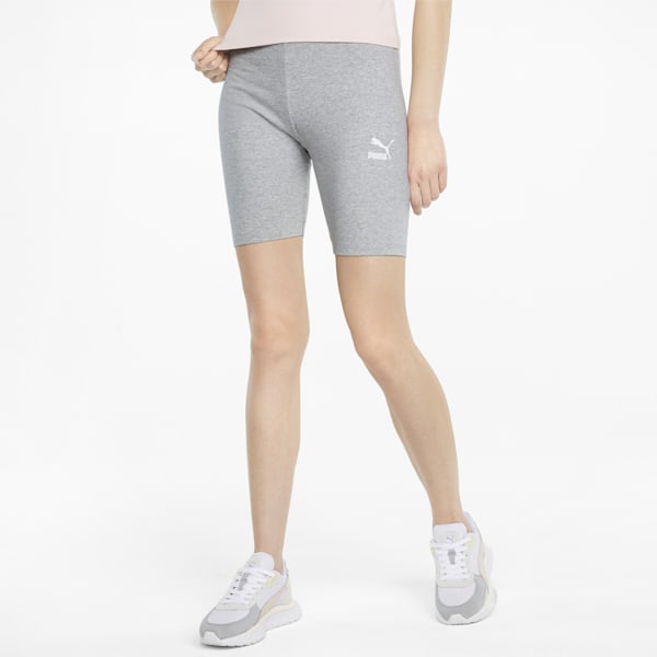 Classics Women's Short Tights, Light Gray Heather, extralarge-AUS