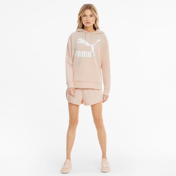 Iconic T7 Women's Shorts, Cloud Pink, extralarge-IND