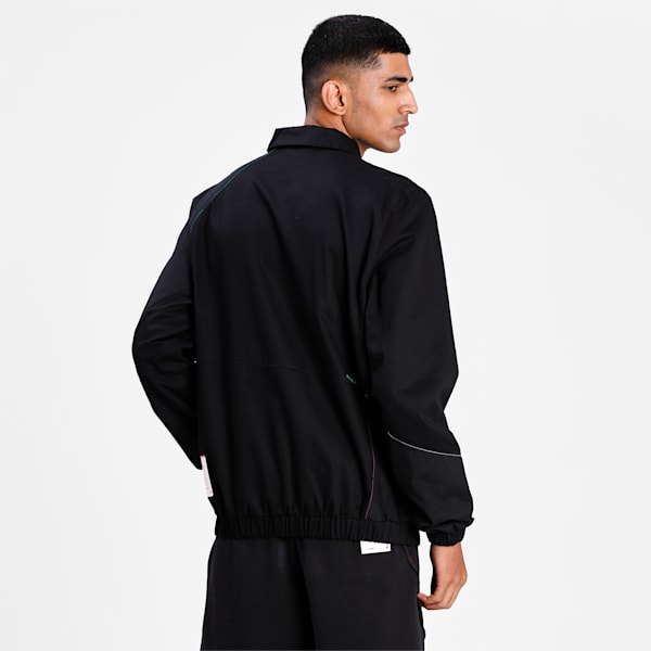 RE.GEN Woven Unisex Relaxed Jacket, Anthracite, extralarge-IND