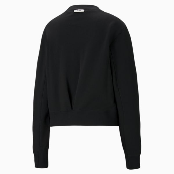 Infuse Women's Crewneck Sweatshirt, Puma Black, extralarge-GBR
