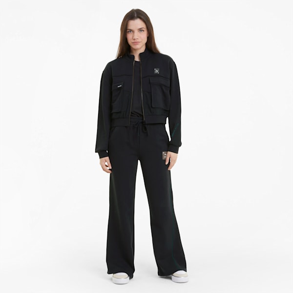 RE.GEN Women's Cropped Jacket, Anthracite, extralarge