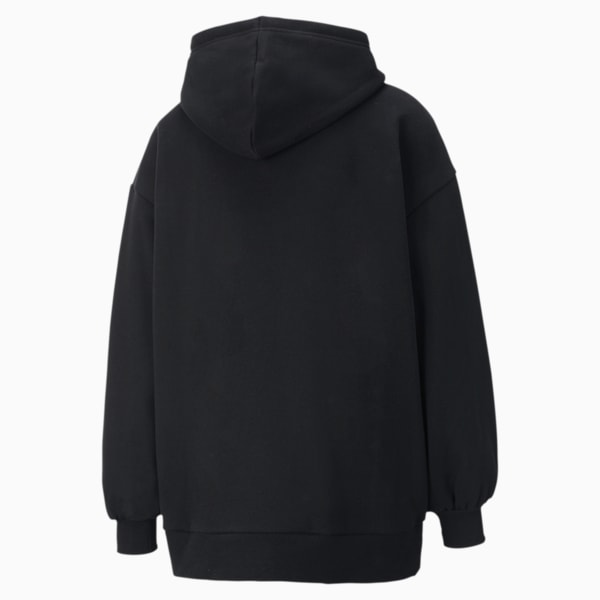 Classics Women's Oversized Hoodie, Cotton Black, extralarge