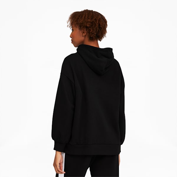 Classics Women's Oversized Hoodie, Cotton Black, extralarge